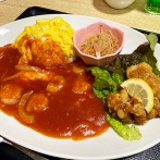 温泉しんわの湯に併設の北斗市東前「お食事処 秋田屋」で日替わりランチを