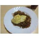 8月15日(土)のお昼ご飯は焼きそば(3日連続)