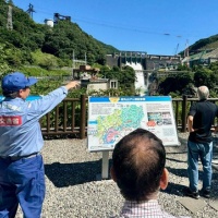 岐阜治水会視察研修会（新丸山ダム）