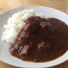 友人の開発したカレーでランチな月曜日。
