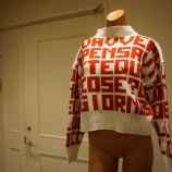 『MSGM(エムエスジーエム)ジャガードニットプルオーバー』の画像