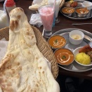 駅近くのインドカレー