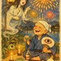 夏は、怖いものと明るいものがお好き