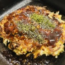 大和芋入りお好み焼き☆
