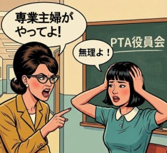 「専業主婦は暇でしょ？」PTA役員仕事を押し付けるママ友