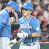 上川畑(25).278 2 12 OPS.753　野村勇(25).245 8 17 OPS.868