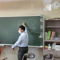 （3，4年生）視覚障害の方のお話を聞きました（10月19日）