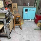 作業場整理中