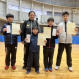『【試合結果】第６６回七ヶ浜町卓球大会』の画像