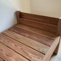 山武杉のベッド
