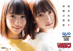 【乃木坂46】堀未央奈と掛橋沙耶香の透明感がヤバすぎるｗｗｗ