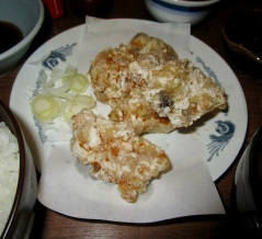 神田　鳥文　ポン酢唐揚げ定食
