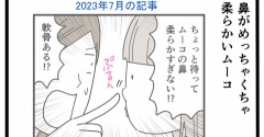 ムーコの鼻が柔らかい件(10歳ver.)