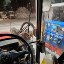 降雪が止まらない