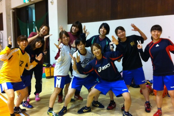 関西学院大学体育会 ハンドボール女子部 12年10月
