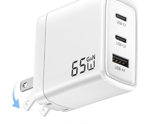 【1,129円】HYDOOD PD 65W 急速充電器 3ポート RH-PD65Wがクーポン特価。SB-Cポートはどちらも最大65W