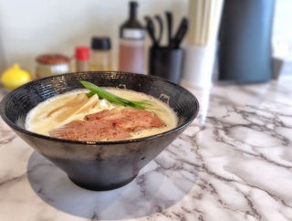 鶏白湯らぅめん 武蔵国 麺ノ城@東大和市【2025新店】<鶏白湯>