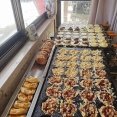 新潟市西蒲区の人気大判焼屋さん「直売さぞう」でお気に入りの堤焼きと新潟ではレアなうぐいすあんの大判焼にりんごパイ（さぞう2回目）