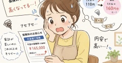 円安で保険料の支払いが大変！(>_<)