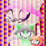 『出目キャットの後ろを見ていると?』の画像