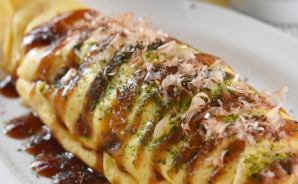 とろーりチーズの"とん平焼き"