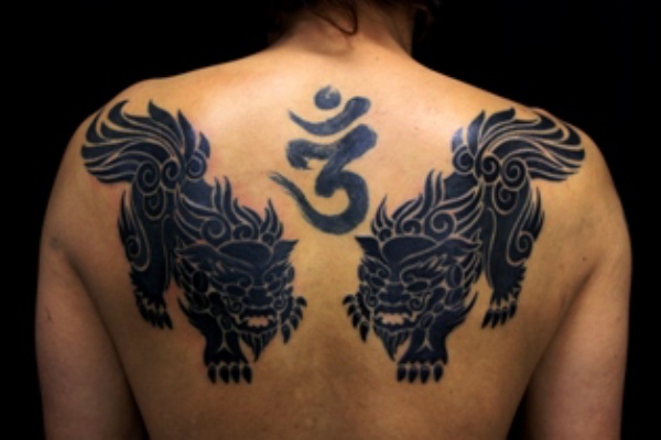 シーサー 栃木県鹿沼市 宇都宮市のドラゴンタトゥースタジオ Dragontattoostudio