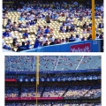 【MLB】発表は5万人超えなのにテレビ画面はガラガラ？現地を直撃したまさかの異常気象