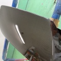 クリアを塗っていきます