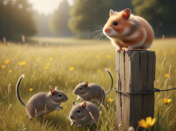 デグーさん　いじわるかわいい