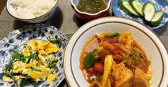 今日から入院です＆ムネ肉とキャベツのトマト煮