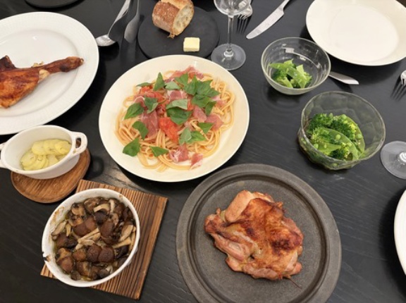 娘宅でクリスマス