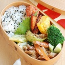 豚と青梗菜のオイスター炒め弁当【どら焼き】