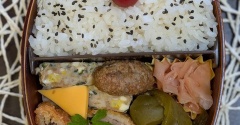 メンチカツが美味しい胃～夫のお弁当705