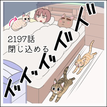 あんこ＆麦2197 閉じ込める