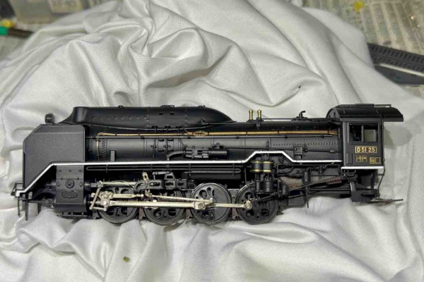 SANGO D51 半流型 ベースキット　鉄道模型 模型車両の製作：珊瑚模型店製D51の組み立てと加工(1) :組み立て前の