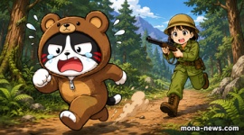 【熊害】罠にかかったクマを溺死で駆除、岩手県が雫石町を注意