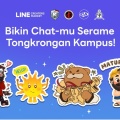 LINE Hadirkan Koleksi Stiker Kolaborasi dengan Organisasi dan  Event Mahasiswa dari Berbagai Universitas di Indonesia