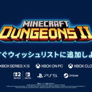 『Minecraft Dungeons』の新章が発表！かつてない脅威に立ち向かうアクションRPGアドベンチャー『Minecraft Dungeons II』が2026年秋に発売予定！