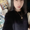 ヒランヤペンダントと千鳥柄ロングスカートとミックスストライプストッキング///きゃわわ///①