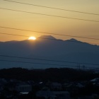 『MILTOL200mmF4による10/31ダイヤモンド富士　2020/11/01』の画像