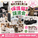 NPO法人 福井犬猫を救う会
