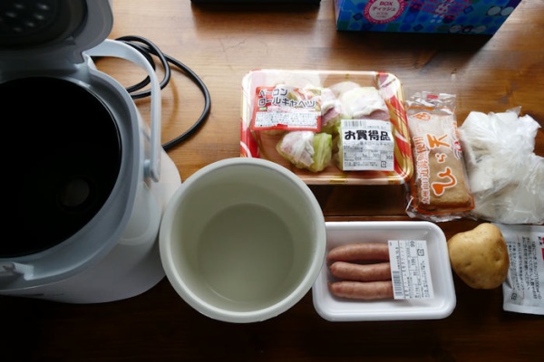 軽きゃんぱー里山放浪記 ブログ編 車中泊料理