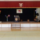 親子観劇会でテバッタショー　(^^♪