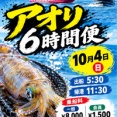 アオリ６時間便