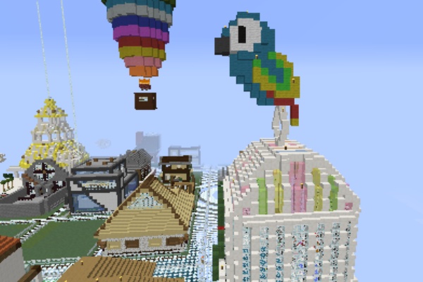 鳥かごハウス みゅーずのマイクラ