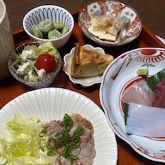 庭しごととパン。