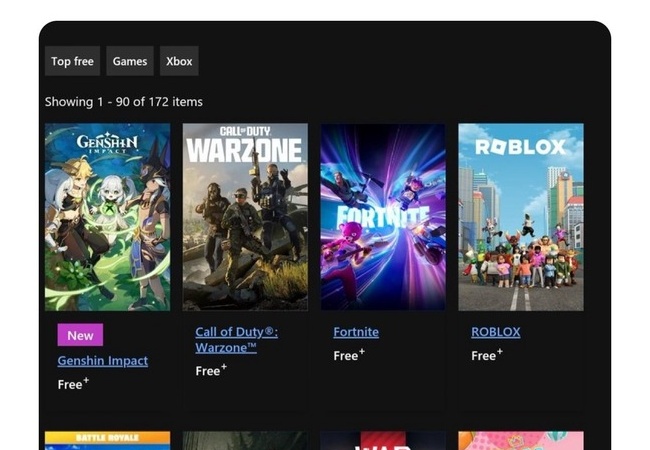 【朗報】原神さん、北米Xboxの無料ゲーで1位を獲得