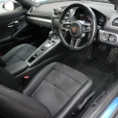 ポルシェ 718ボクスター　車内クリーニング（雨侵入）　埼玉県 富士見市