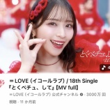 『[イコラブ] ＝LOVE『とくべチュ、して』MV、3000万回再生おめでとう！！！！』の画像