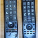 テレビのリモコン